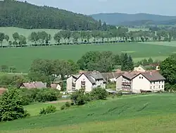 Houses in Tvrzice