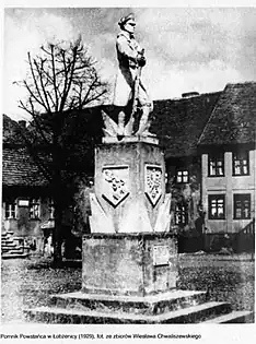 Monument to the insurgent, Łobżenica, 1929