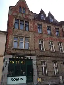 Main elevation on the street