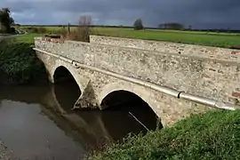 The bridge over the Elle river