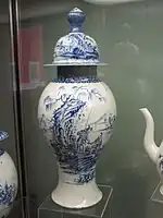 Vase by John and Jane Pennington, late 18th-century