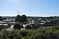 The town seen from the war memorial lookout