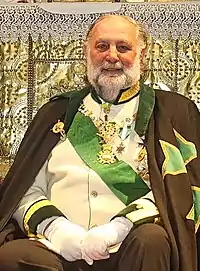 Count Jan Dobrzenský z Dobrzenicz, 50th Grand Master of the Orléans obedience from 2010 to 2023.