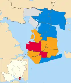 2021 results map