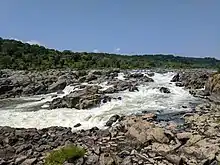 rocky waterfall