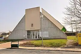 The town hall in Pouligny-Notre-Dame