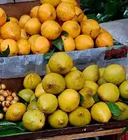 Fruits on the local market