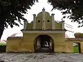 Entrance to the fortified church