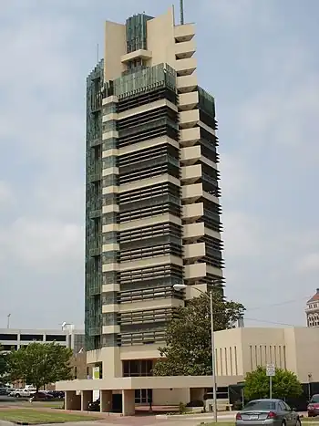 The Price Tower in Bartlesville, Oklahoma (1956)