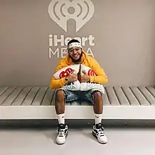 Prince Chrishan at iHeartMedia in 2017