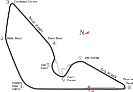 East London's circuit Prince George (1959–present)