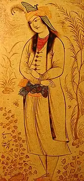 Prince Muhammad-Beik of Georgia - Reza Abbasi, 1620