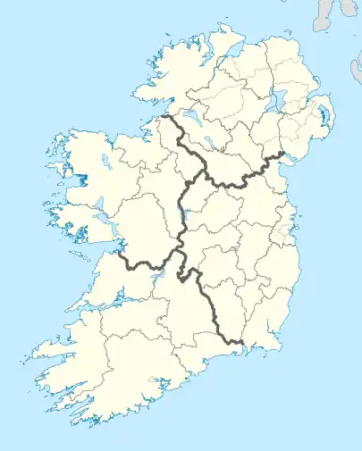 Lists of mountains in Ireland is located in island of Ireland