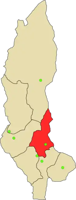 Location of Bongará Province