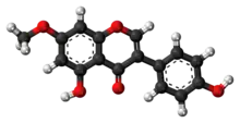 Prunetin molecule