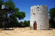 Pulverturm in Otjimbingwe, Namibia