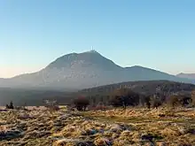 The Puy de Dôme volcano