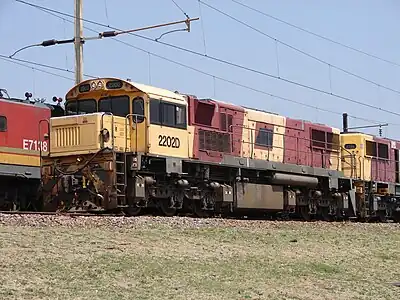 No. 2202D at Pyramid South, Gauteng, 22 September 2015(Now TFR no. D35-809)