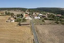 Aerial view of Quintanilla