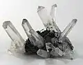 Bladed quartz