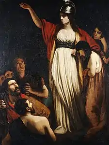 John Opie's Boadicea Haranguing the Britons