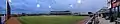 Panoramic picture taken from center field.