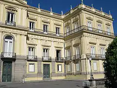 The palace seen from the garden