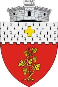 Municipal coat of arms of Aroneanu