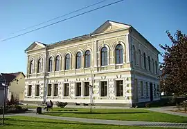 Former border hotel, today the elementary school