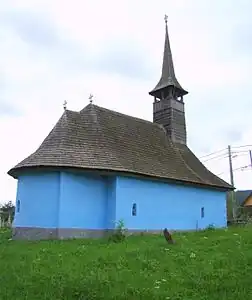 Wooden church in Spermezeu