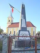 Church and monument in Hurez