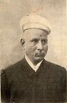 An image of Raghunath Narasinha Mudholkar.