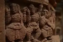 Terracotta relief at Rajrajeswara temple