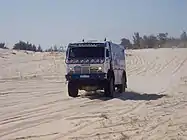 Russian KamAZ-4911, twelve time Dakar winner.