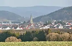 Rangendingen from the west