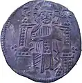 A coin by Ranieri Zena (1253-1268) - reverse