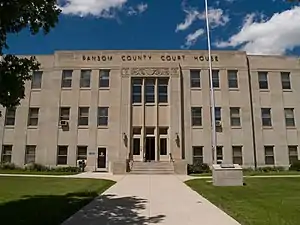 Ransom County Courthouse in Lisbon