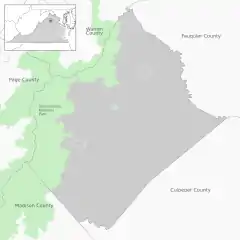 Castleton is located in Rappahannock County, Virginia