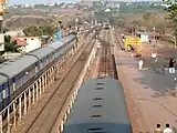 Ratnagiri railway station platform