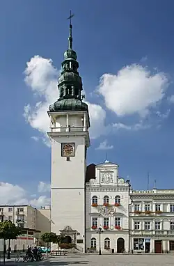 Town Hall in Bytom Odrzański, seat of the gmina office