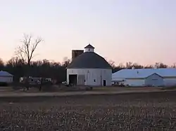 The Rebecca Rankin Round Barn, a township landmark