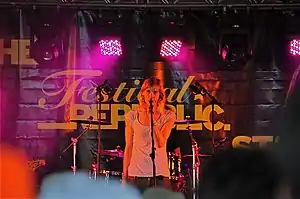 Richard Frenneaux at the Reading Festival in 2008.