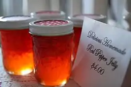 Red pepper jelly