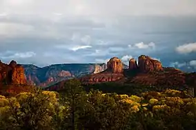 Cathedral Rock from Red Rock State Park