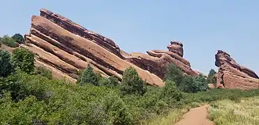 Red Rocks Park in Denver