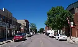 Street in downtown Redwood Falls