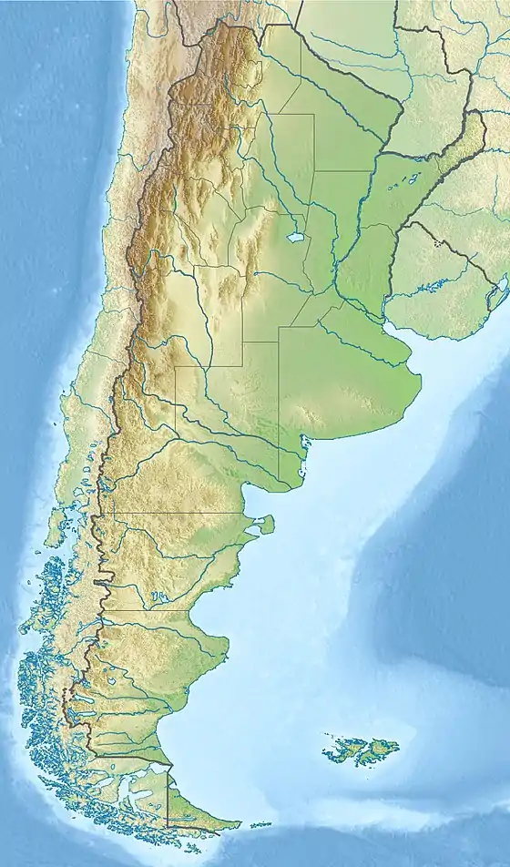 Huitrera Formation is located in Argentina