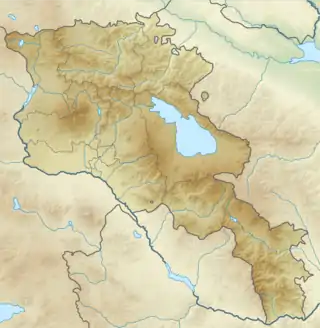 Khustup is located in Armenia