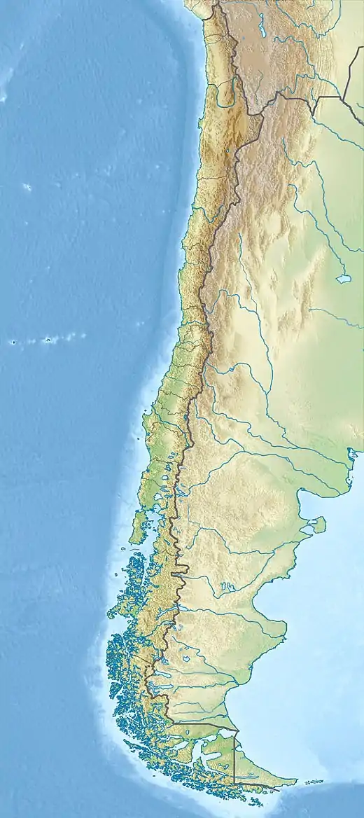 Location of Ana Lake.