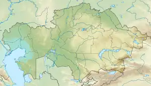 Shchuchye is located in Kazakhstan